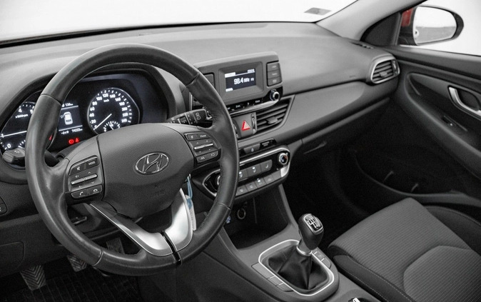 Hyundai I30 cena 59850 przebieg: 74222, rok produkcji 2021 z Kowal małe 631
